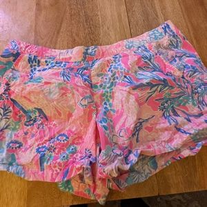 Lilly Pulitzer ocean view pull on short
